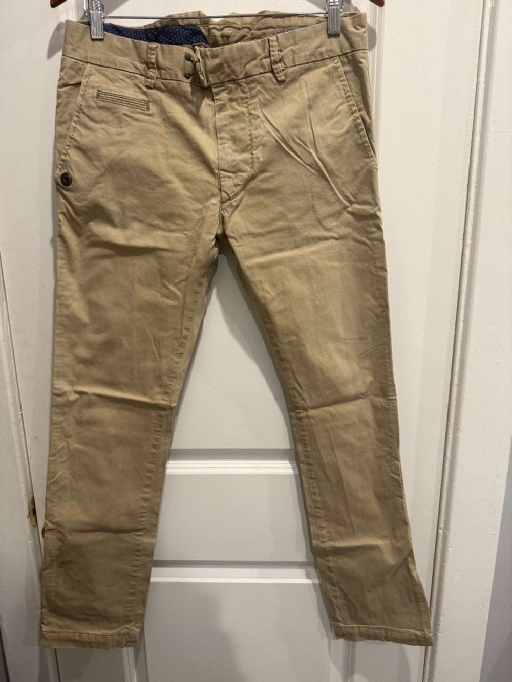 Diesel Khaki Tan Slim Chino Pants